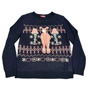 A Christmas Story Crewneck Sweater Size Medium Bunny Pajamas Ralphie